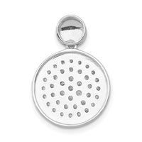 Load image into Gallery viewer, 14k White Gold 1/2ct. Diamond Fancy Circle Pendant
