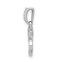 Load image into Gallery viewer, 14k White Gold Diamond Cancer Zodiac Pendant
