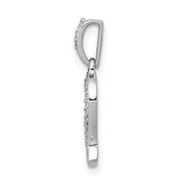 Load image into Gallery viewer, 14k White Gold Diamond Leo Zodiac Pendant
