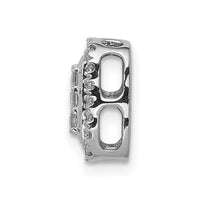 Load image into Gallery viewer, 14k White Gold 1/2ct. Diamond Square Cluster Pendant
