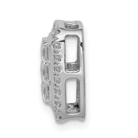 Load image into Gallery viewer, 14k White Gold 1ct. Diamond Square Cluster Pendant
