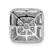 Load image into Gallery viewer, 14k White Gold 1ct. Diamond Square Cluster Pendant
