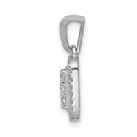 Load image into Gallery viewer, 14k White Gold 1/2ct. Diamond Square Cluster Pendant
