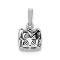 Load image into Gallery viewer, 14k White Gold 1/3ct. Diamond Square Cluster Pendant
