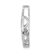 Load image into Gallery viewer, 14k White Gold 1/4ct. Moving Diamond Infinity Slide Pendant
