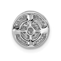 Load image into Gallery viewer, 14k White Gold Moving 1/3ct. Diamond Circle Slide Pendant
