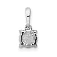 Load image into Gallery viewer, 14k White Gold 1/5ct. Diamond Pendant
