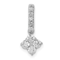 Load image into Gallery viewer, 14k White Gold 1/2ct. Diamond Slide Pendant
