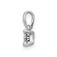 Load image into Gallery viewer, 14k White Gold 1/10ct. Diamond Square Pendant
