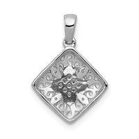 Load image into Gallery viewer, 14k White Gold 1/15ct. Diamond Fancy Pendant
