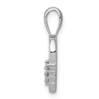 Load image into Gallery viewer, 14k White Gold AA 1/20ct. Diamond Heart Pendant
