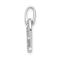 Load image into Gallery viewer, 14k White Gold 1/15ct. Diamond Heart Pendant
