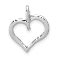 Load image into Gallery viewer, 14k White Gold 1/15ct. Diamond Heart Pendant
