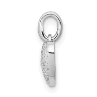 Load image into Gallery viewer, 14k White Gold 1/5ct. Diamond Heart Pendant
