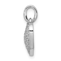 Load image into Gallery viewer, 14k White Gold 5/8ct. Diamond Heart Pendant
