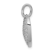 Load image into Gallery viewer, 14k White Gold 1ct. Diamond Heart Pendant
