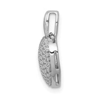 Load image into Gallery viewer, 14k White Gold 1/4ct. Diamond Heart Pendant

