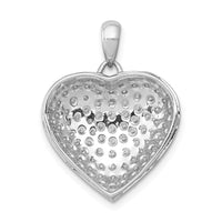 Load image into Gallery viewer, 14k White Gold 1ct. Diamond Fancy Heart Pendant
