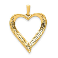 Load image into Gallery viewer, 14k 1/4ct. Diamond Heart Pendant
