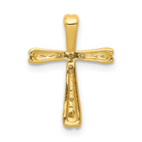 Load image into Gallery viewer, 14k Diamond Cross Slide Pendant
