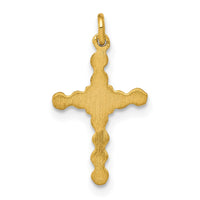 Load image into Gallery viewer, 14k Small .01ct. Diamond Cross Charm
