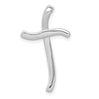 Load image into Gallery viewer, 14k White Gold 1/4ct. Diamond Cross Chain Slide
