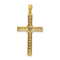 Load image into Gallery viewer, 14k 1/3ct. Diamond Cross Pendant
