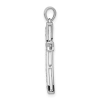 Load image into Gallery viewer, 14k White Gold 1/5ct. Diamond Cross Pendant
