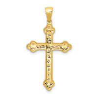 Load image into Gallery viewer, 14k 1/10ct. Diamond Cross Pendant
