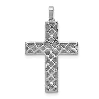 Load image into Gallery viewer, 14k White Gold 1/2ct. Diamond Latin Cross Pendant
