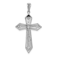 Load image into Gallery viewer, 14k White Gold 1/3ct. Diamond Passion Cross Pendant
