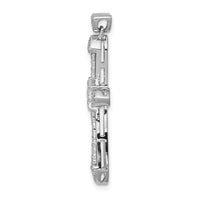 Load image into Gallery viewer, 14k White Gold 1/3ct. Diamond Cross Pendant
