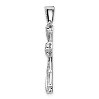 Load image into Gallery viewer, 14k White Gold 1/3ct. Diamond Fancy Cross Pendant
