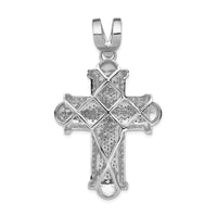 Load image into Gallery viewer, 14k White Gold 7/8ct. Diamond Cross Pendant
