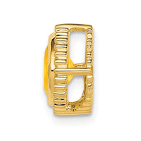 Load image into Gallery viewer, 14k Cushion Citrine Chain Slide
