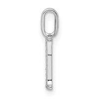 Load image into Gallery viewer, 14K White Gold Diamond Letter I Initial Pendant
