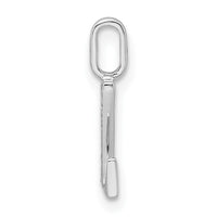 Load image into Gallery viewer, 14K White Gold Diamond Letter Z Initial Pendant
