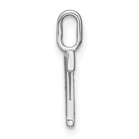 Load image into Gallery viewer, 14K White Gold Diamond Lower Case Letter Z Initial Pendant
