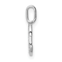 Load image into Gallery viewer, 14K White Gold Diamond Letter C Initial Pendant
