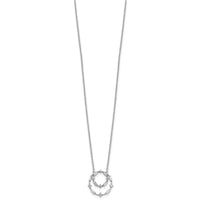Load image into Gallery viewer, 14k White Gold Diamond 18in Necklace
