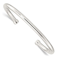 Load image into Gallery viewer, Sterling Silver Polished Cuff Bangle
