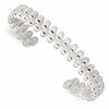 Sterling Silver Polished Cuff Bangle