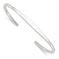 Load image into Gallery viewer, Sterling Silver Polished Cuff Bangle
