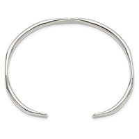 Load image into Gallery viewer, Sterling Silver Polished 6mm Cuff Bangle
