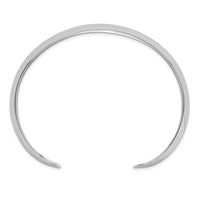 Load image into Gallery viewer, Sterling Silver Polished 15mm Domed Cuff Bangle
