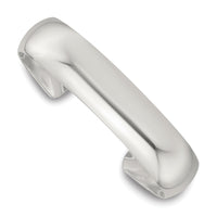 Load image into Gallery viewer, Sterling Silver Polished 15mm Domed Cuff Bangle
