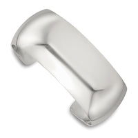 Load image into Gallery viewer, Sterling Silver Polished 25mm Domed Cuff Bangle
