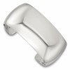 Sterling Silver Polished 30mm Domed Cuff Bangle
