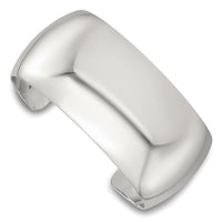 Load image into Gallery viewer, Sterling Silver Polished 30mm Domed Cuff Bangle
