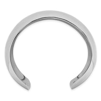 Load image into Gallery viewer, Sterling Silver Polished 40mm Domed Cuff Bangle
